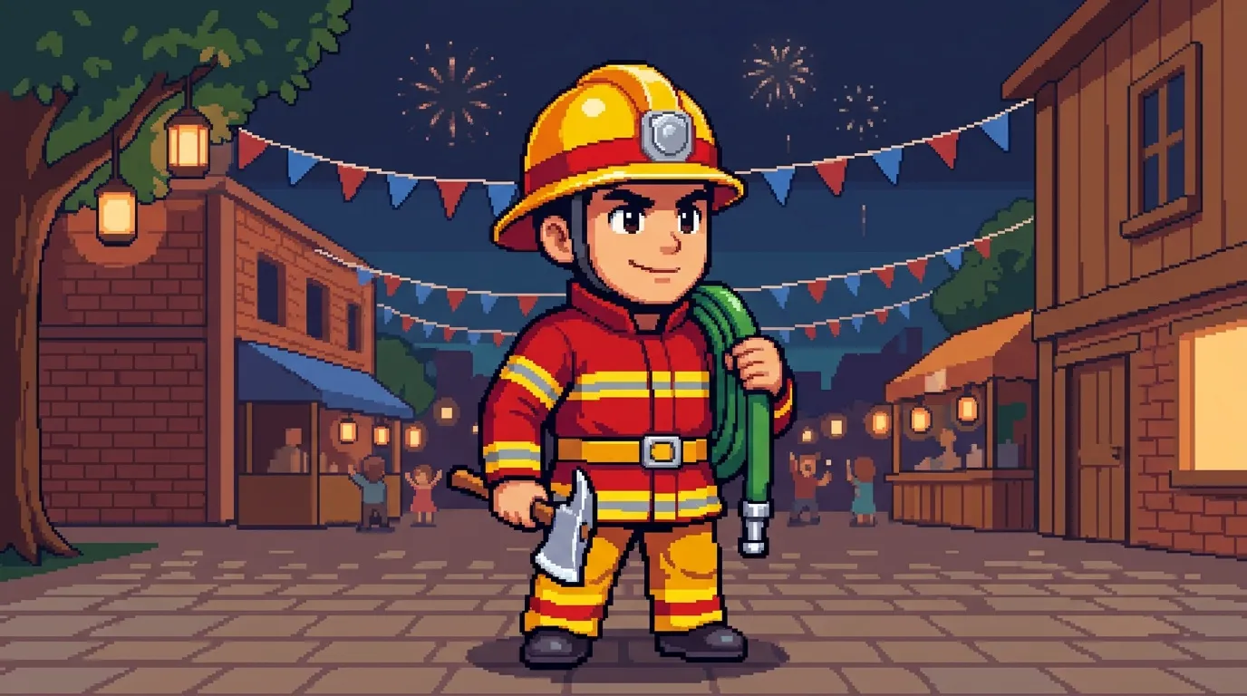 Bal des pompiers à Antony : fête nationale