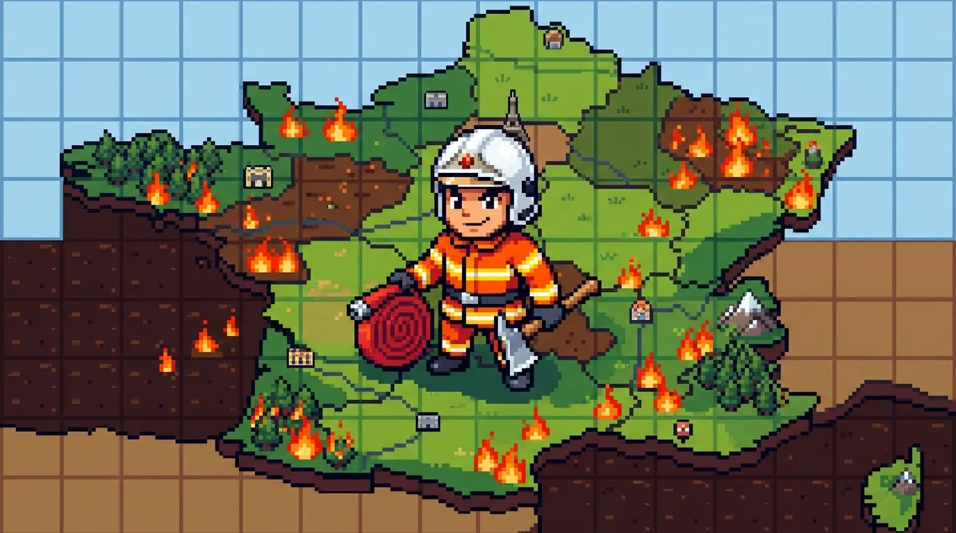 Feux France : carte des incendies en direct
