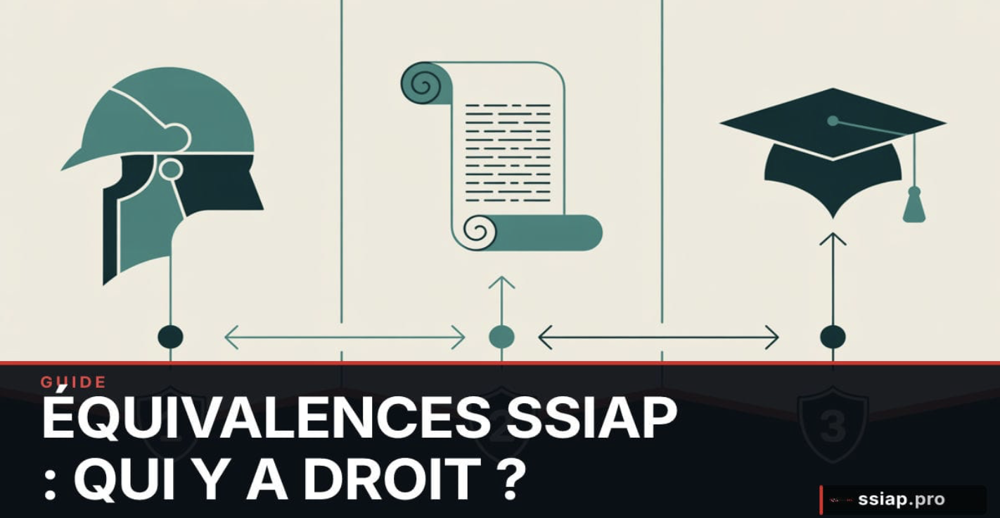 SSIAP par équivalence : ce que votre grade et votre unité de valeur ouvrent vraiment
