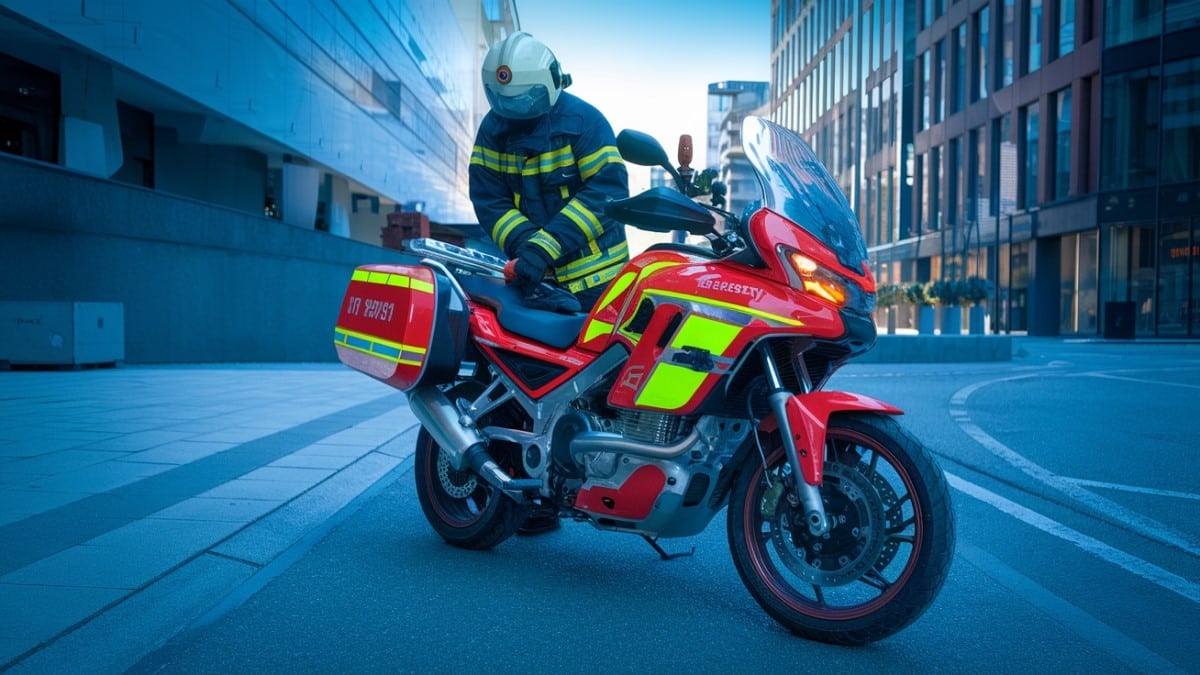 Avantages des motos pour les pompiers lors d'interventions d'urgence