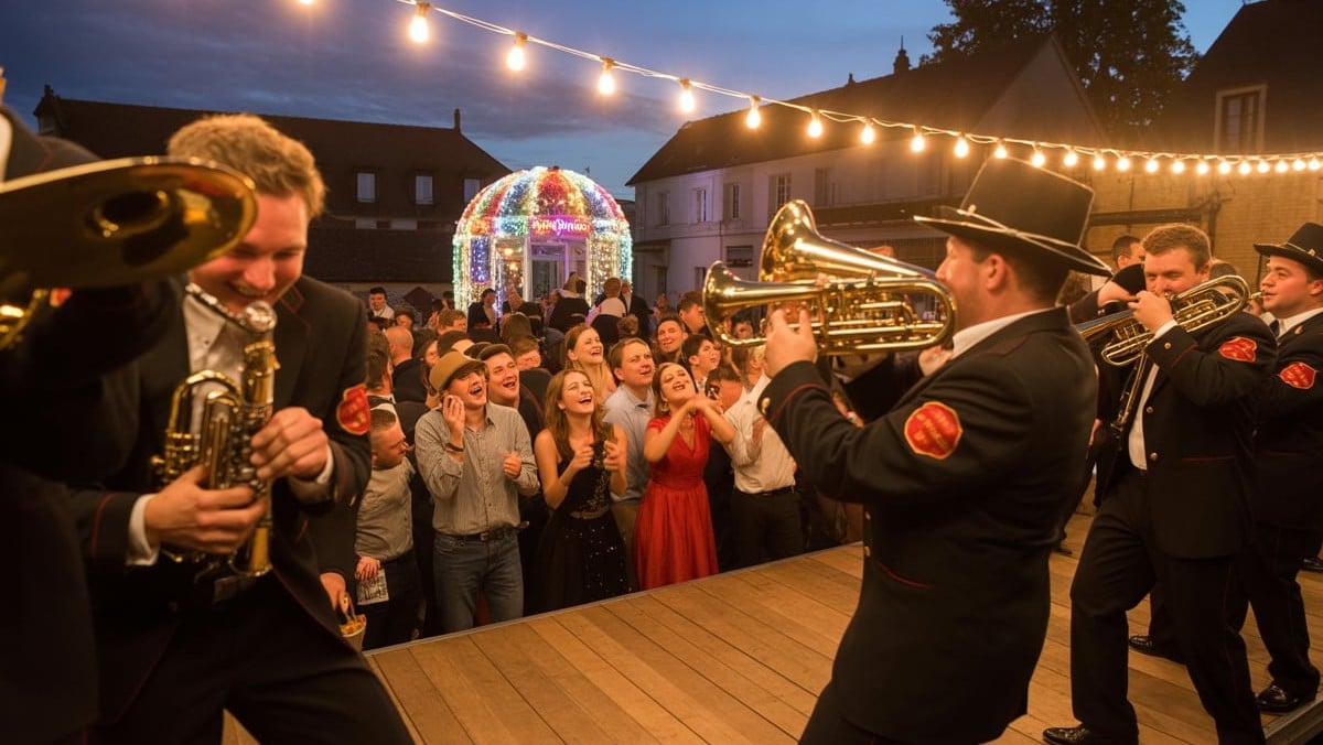 Bal des pompiers à Châteauroux : une nuit festive entre bandas et taureau-mobile