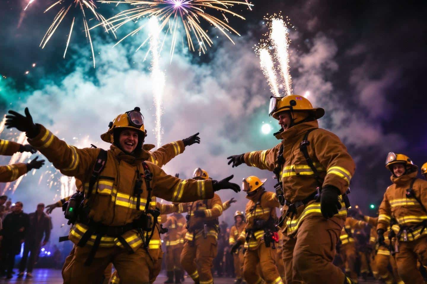 Bal des pompiers à Nantes : feu d'artifice et animations du 14 juillet