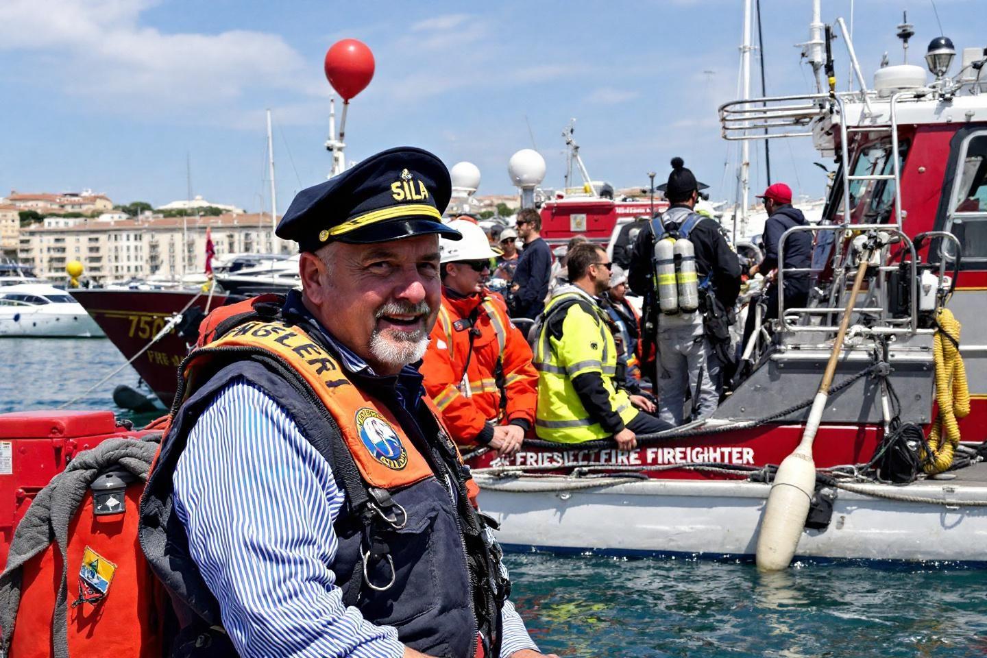 Bateau-pompe matelot Louis Colet : navire des marins-pompiers de Marseille