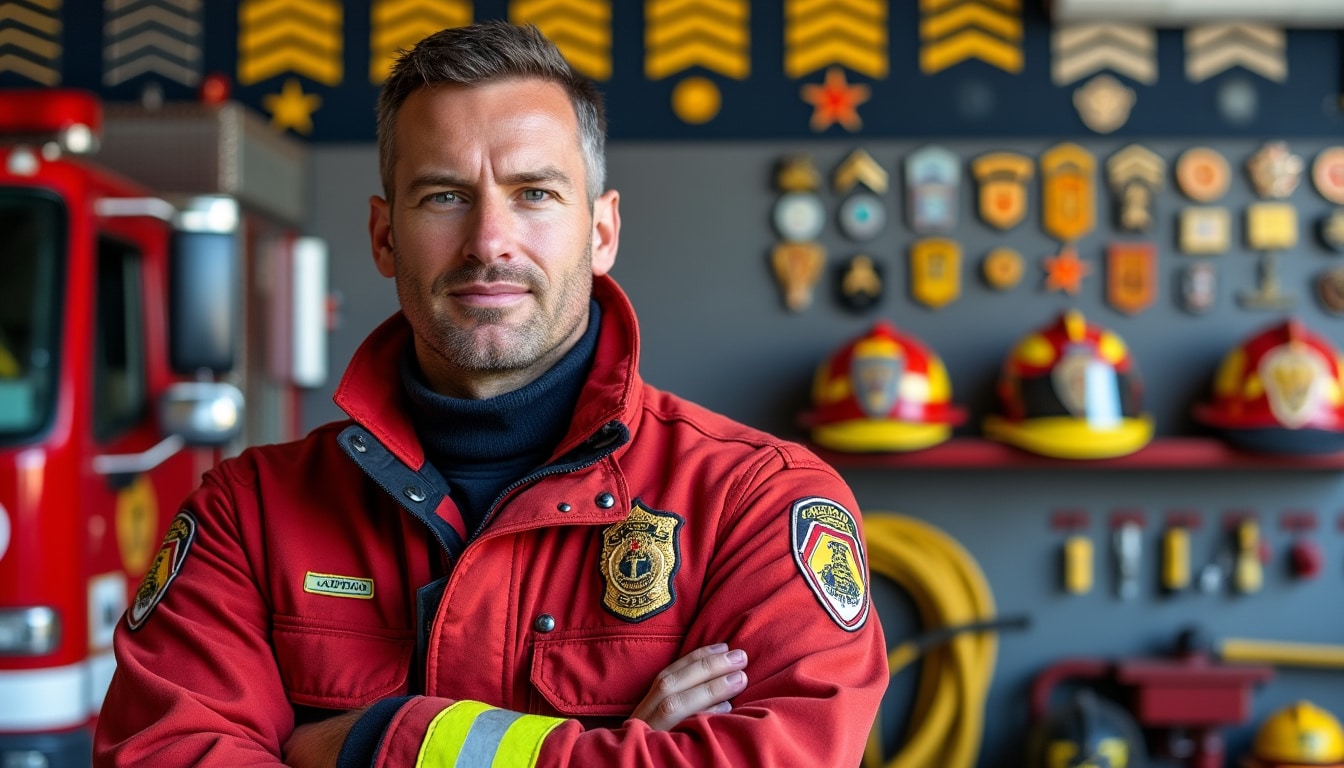 Capitaine pompier : parcours de carrière et passerelles de grade