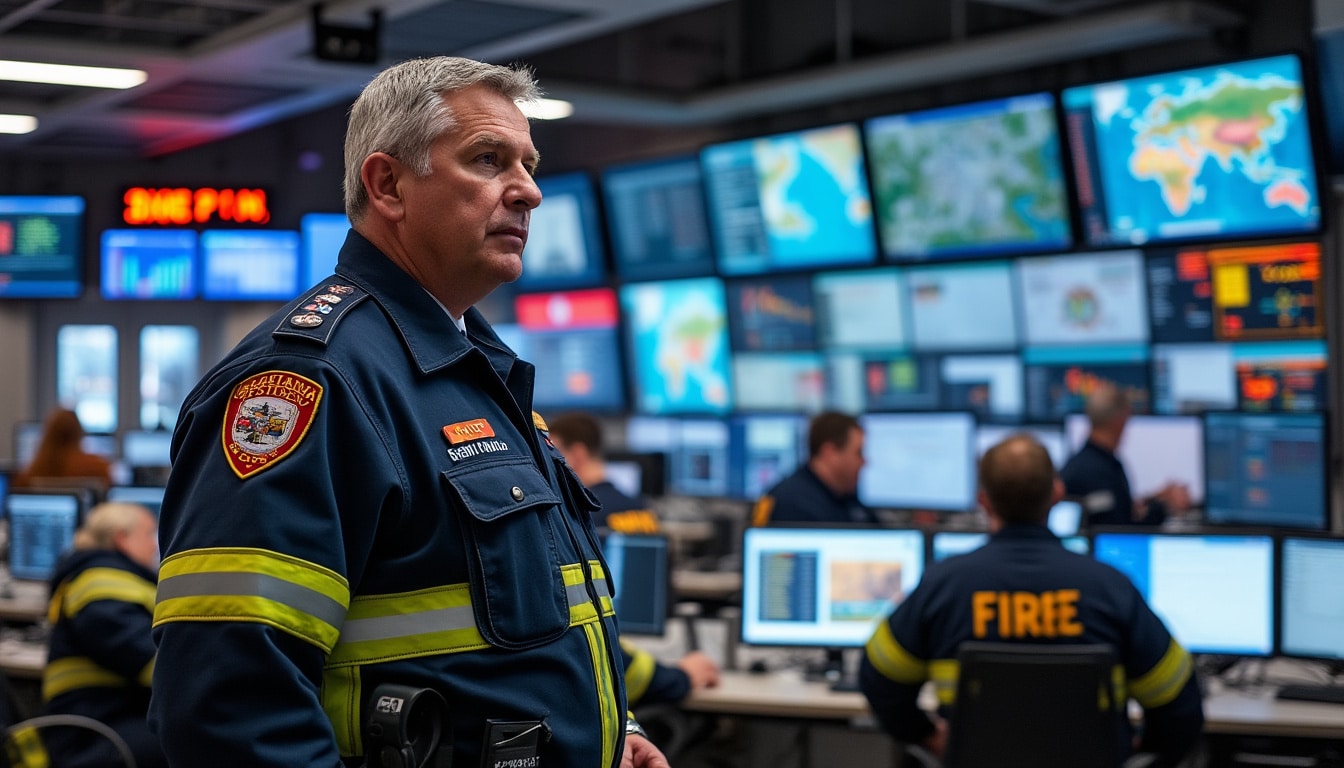 Capitaine pompier : management d’un centre et commandement opérationnel