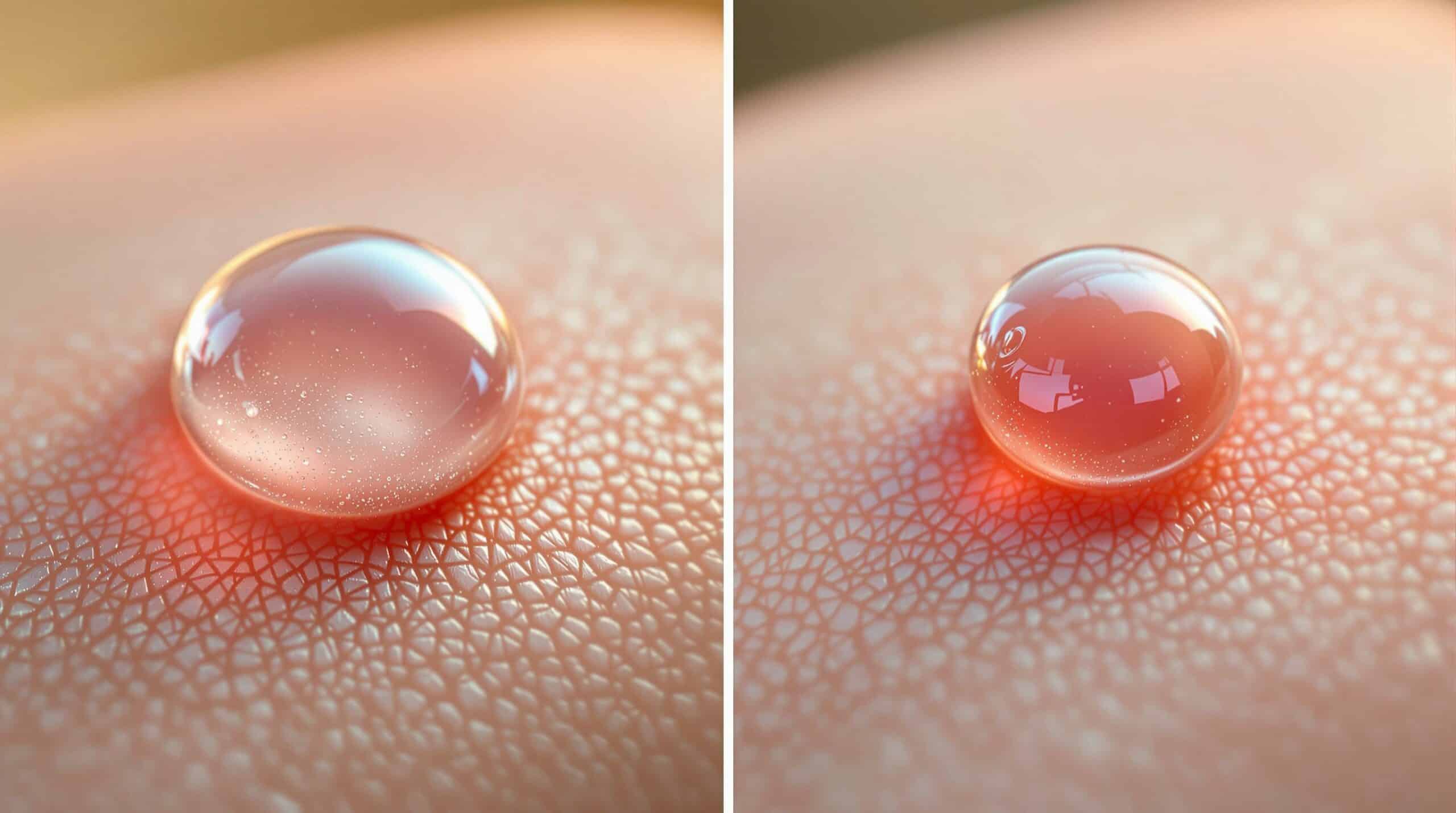 Cloque : La différence entre cloques et ampoules
