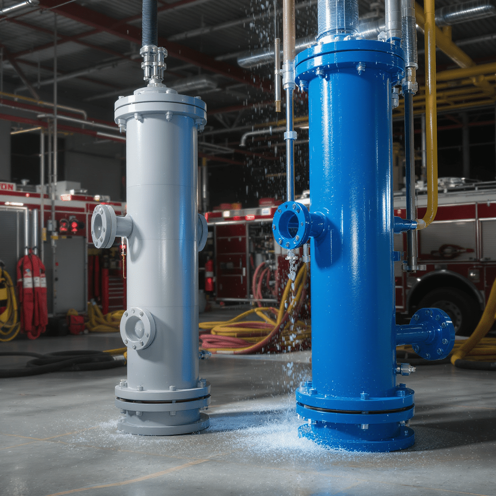 Le rôle des colonnes sèches et humides dans la protection incendie