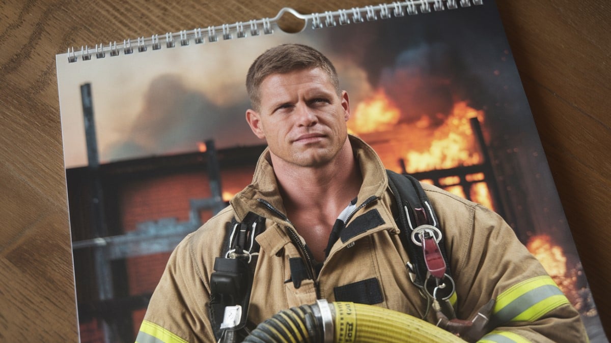 Les coulisses de la conception des calendriers de pompiers