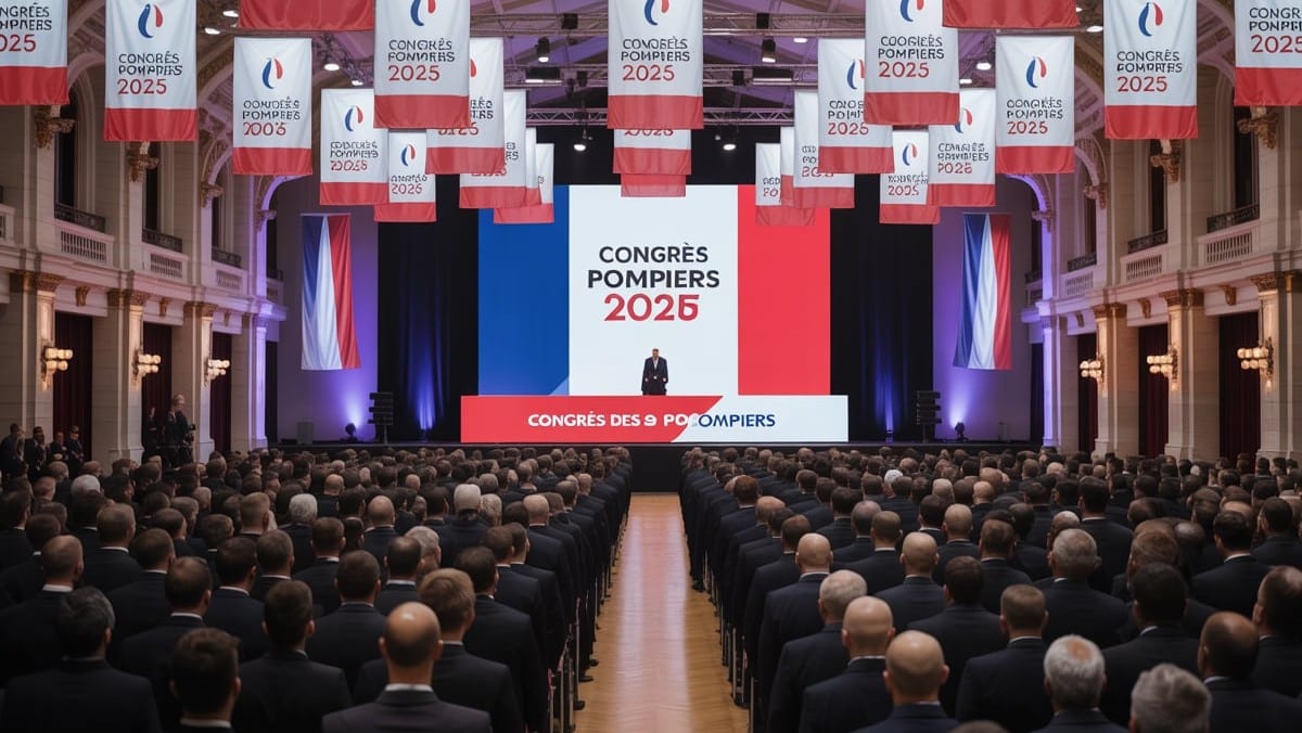Congrès des pompiers 2025 : une édition au Mans sous le signe de la passion et de la tradition