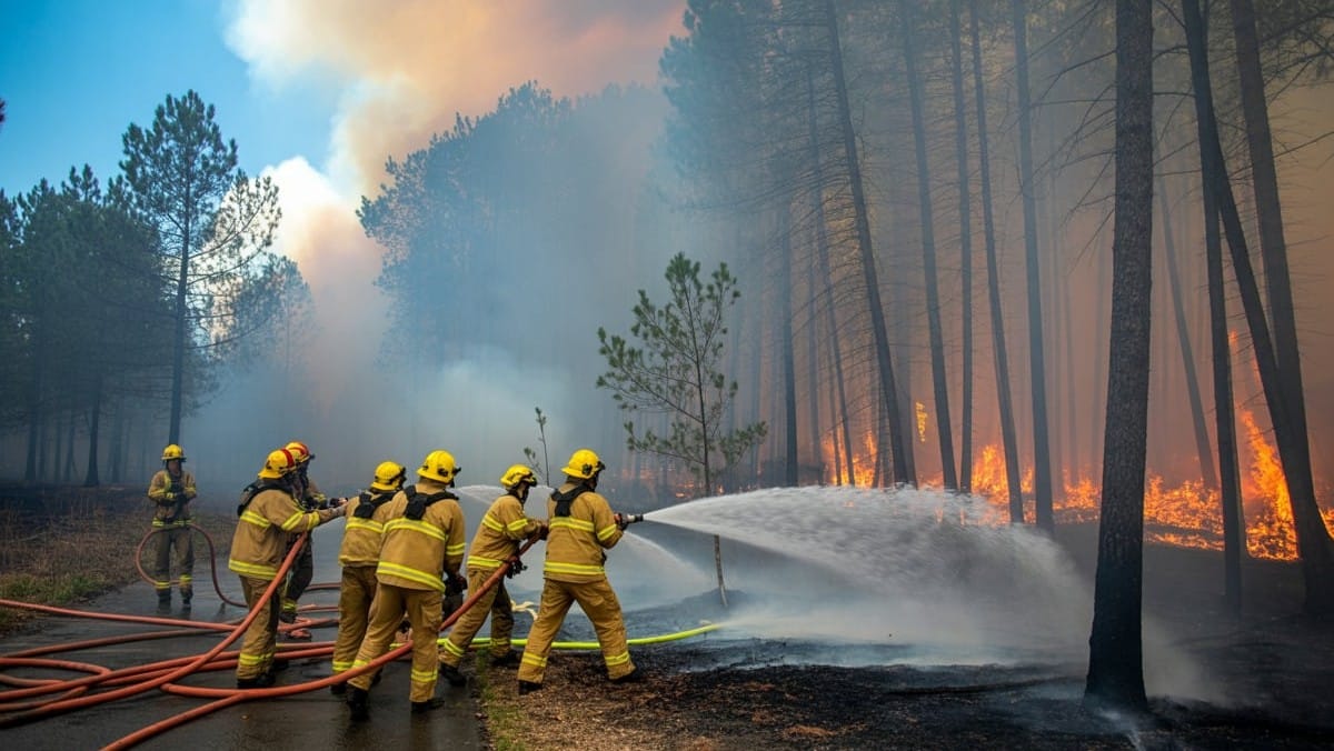 Côtes-d’Armor : les pompiers renforcent leurs moyens face aux feux de forêt à répétition