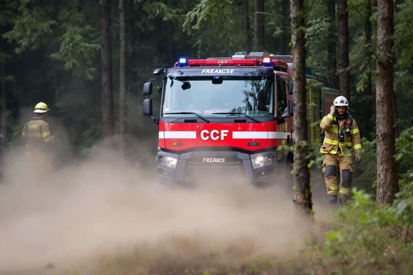 Définition CCF : camion citerne feux de forêts des pompiers français