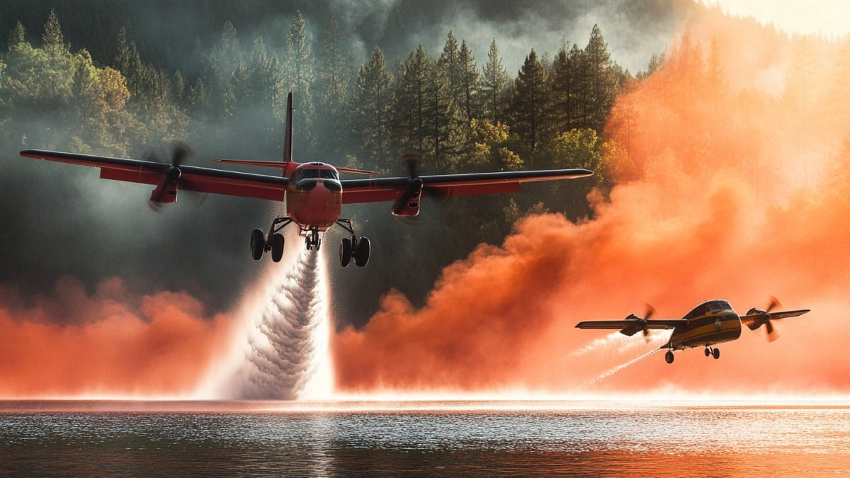 Quelle est la différence entre un Canadair et un Dash ?