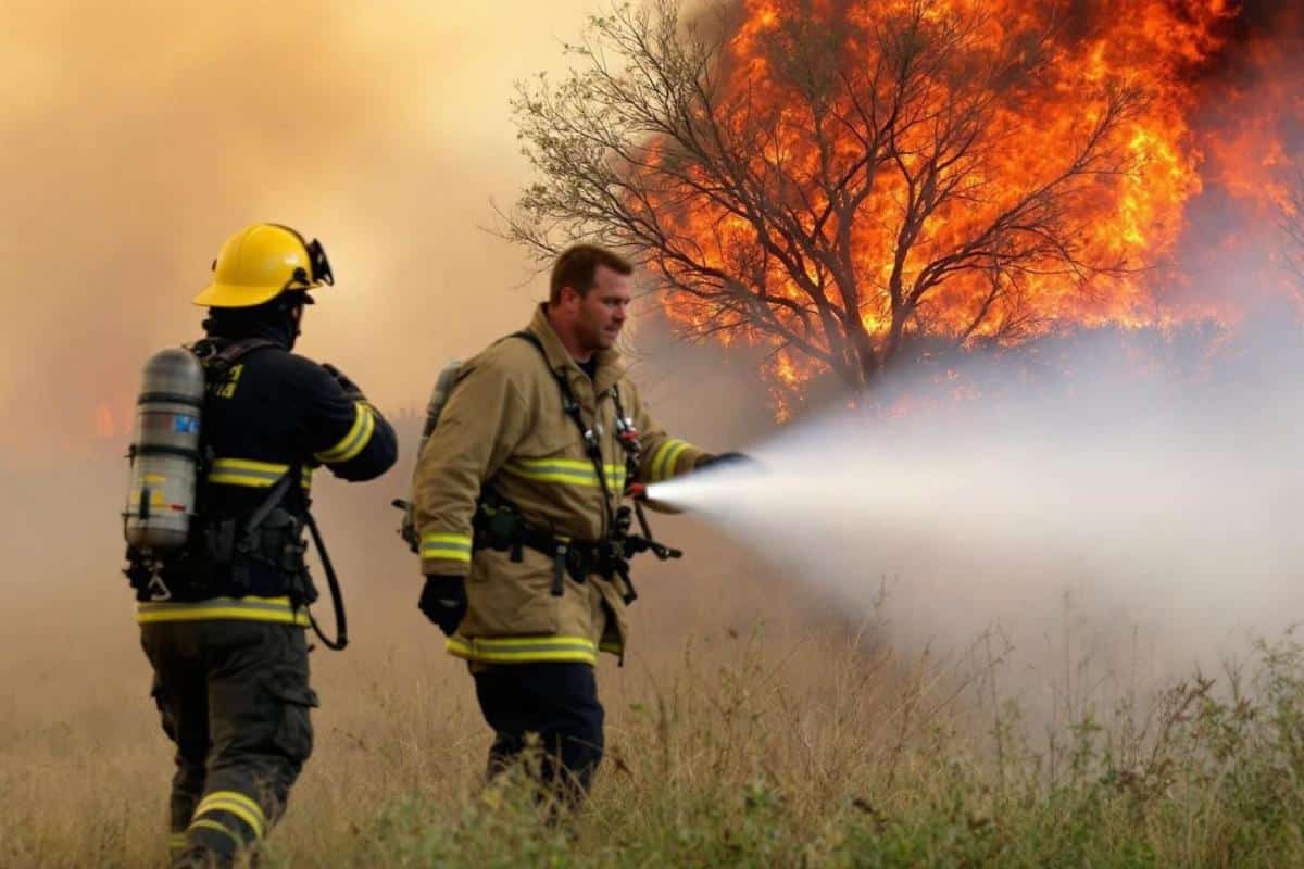 Drôme : 40 sapeurs-pompiers mobilisés contre un violent incendie dans une ferme