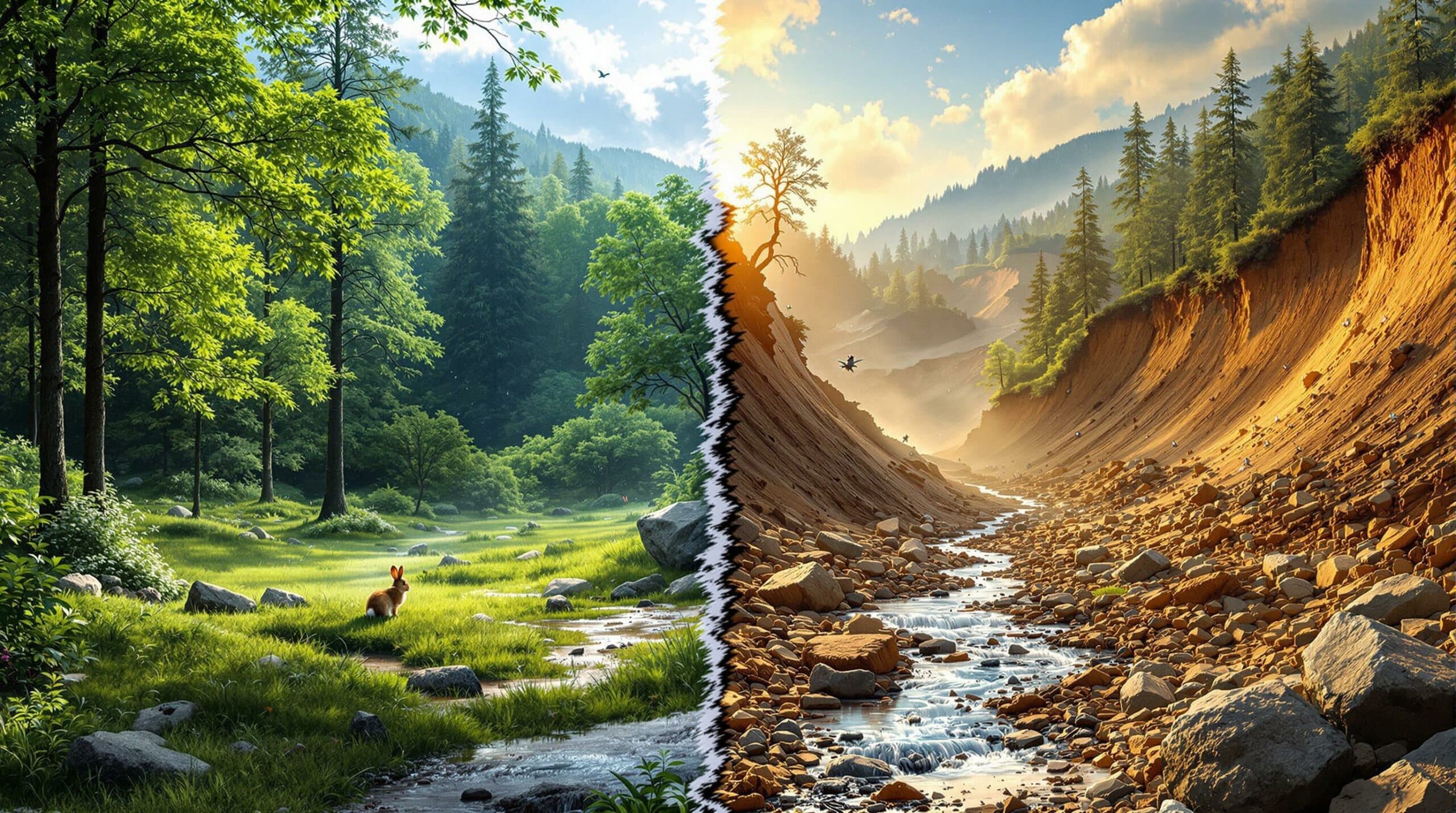 Les effets des tremblements de terre sur l'environnement : une analyse approfondie
