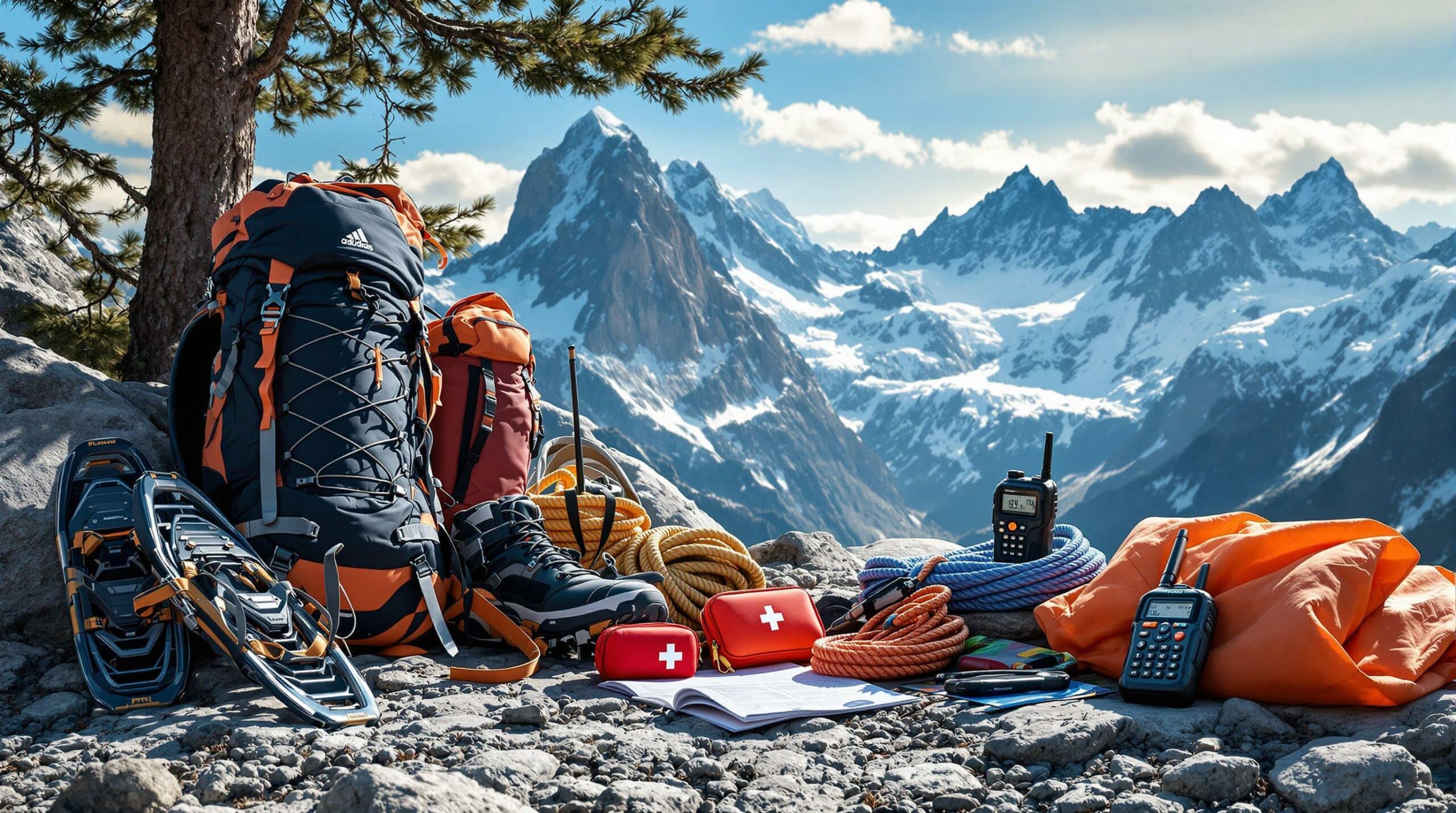 Équipements de secours en montagne : Ce qu'il faut emporter