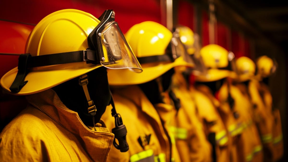 Équipements de sécurité contre le backdraft