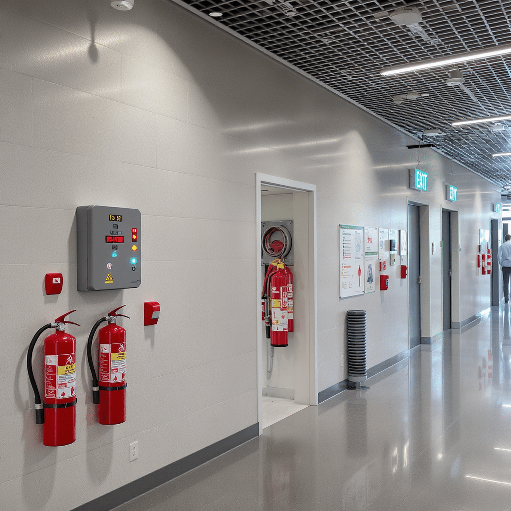 Quels équipements sont indispensables pour assurer la sécurité incendie dans un immeuble ?