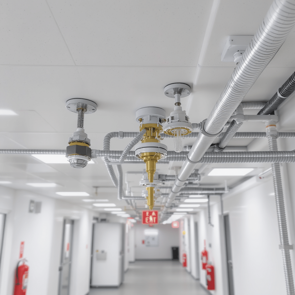 Quelles sont les exigences de la norme NF EN 12845 pour les sprinklers automatiques ?