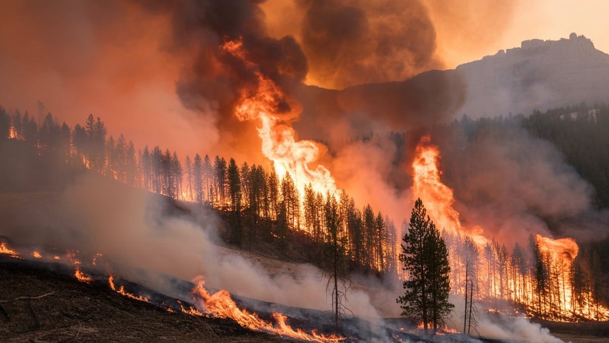 Feu de végétation dans le Vercors : 100 pompiers mobilisés pour maîtriser les flammes
