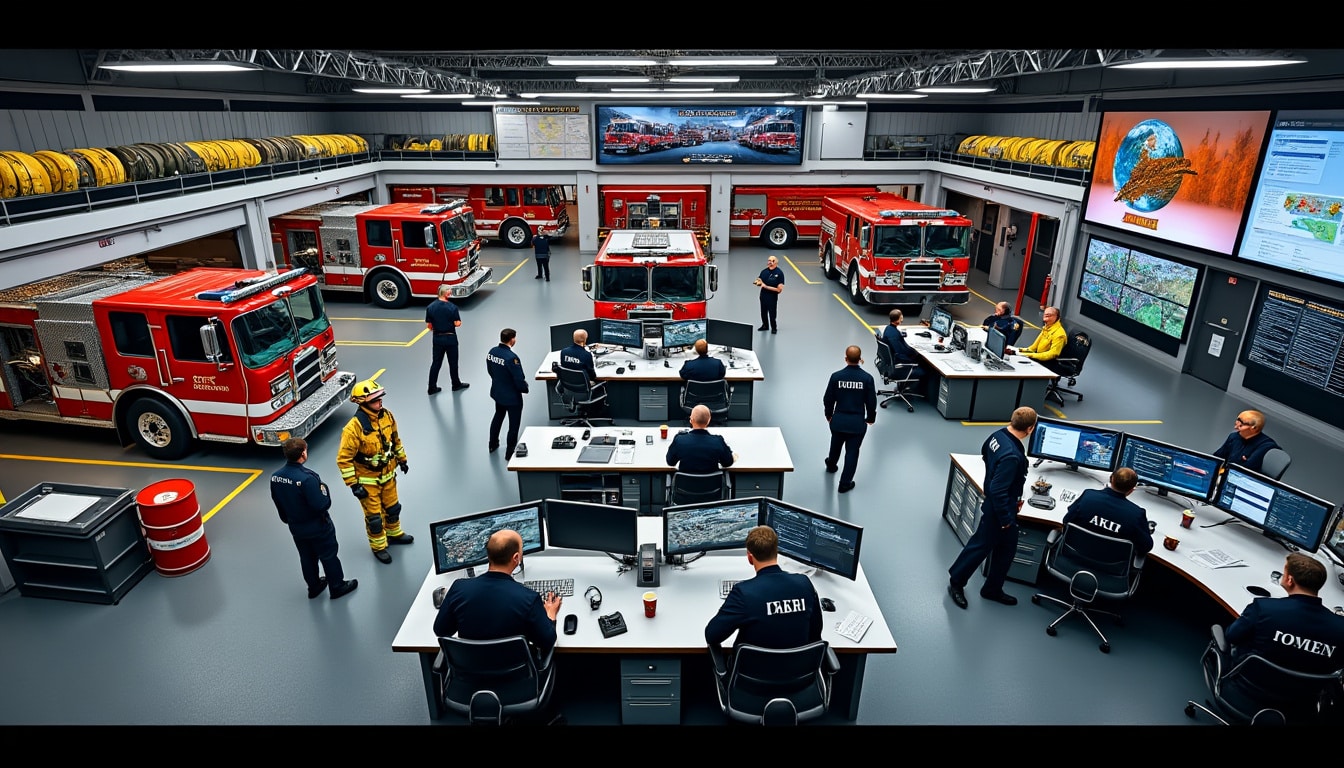 Caserne de pompiers : comment fonctionne un centre de secours