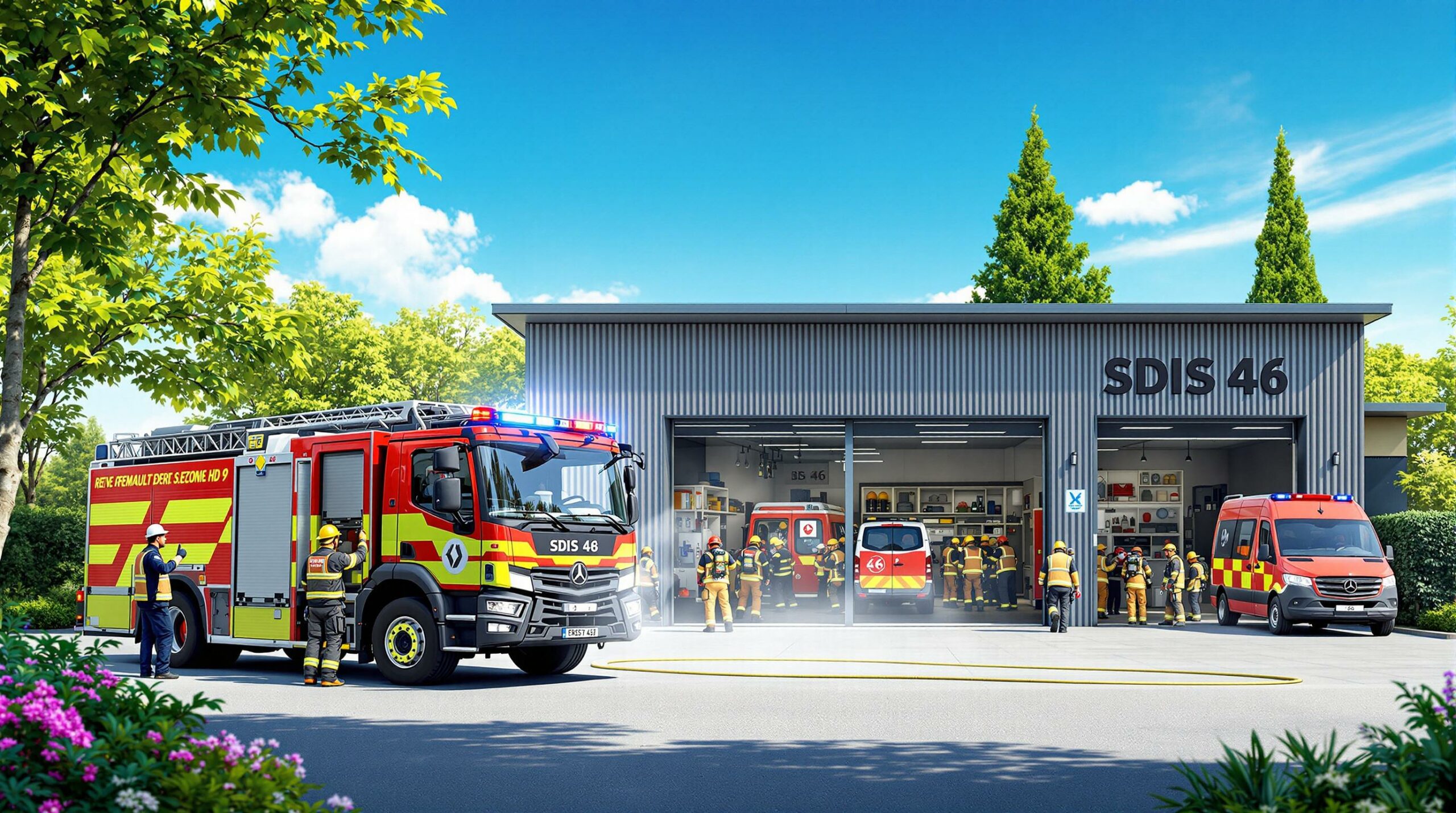 Lot : fonctionnement et informations du SDIS 46