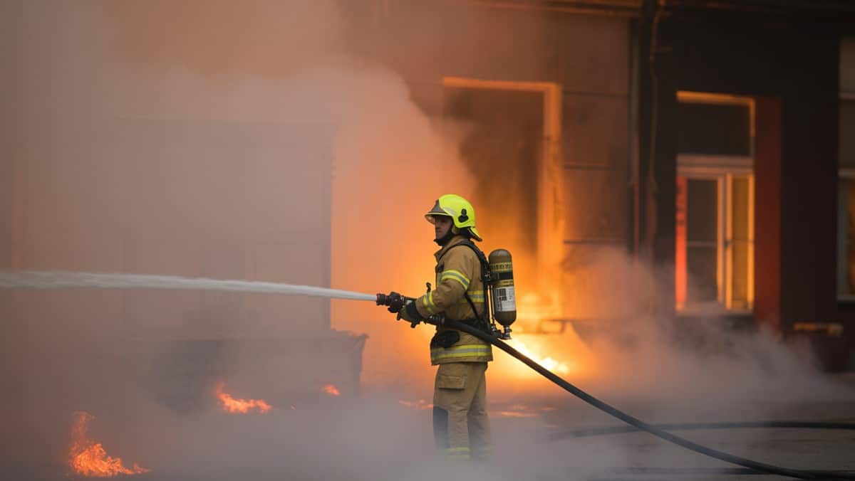 Framecourt : l’intervention d’un pompier sauve une maison en proie aux flammes