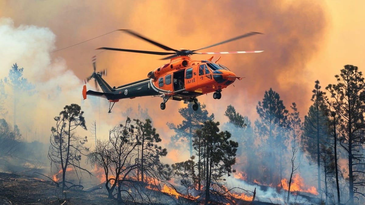 Hélico pompier : un outil indispensable pour les services de secours