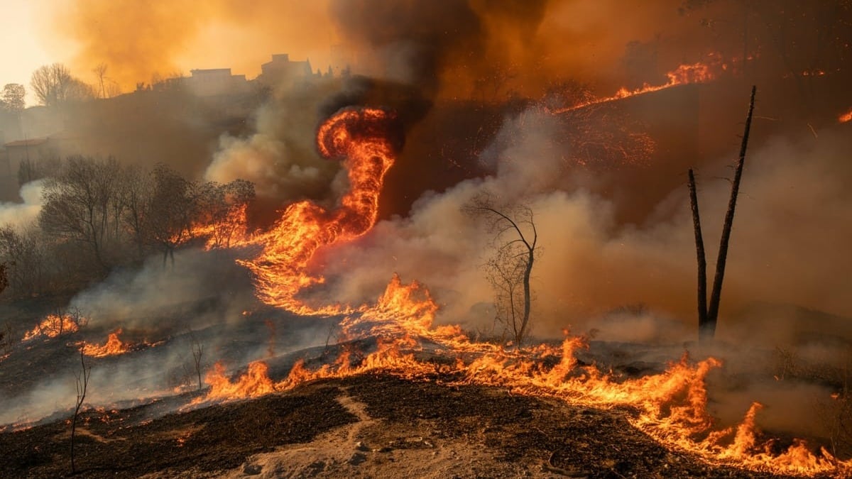 Incendie à Venaco : 30 hectares ravagés par les flammes