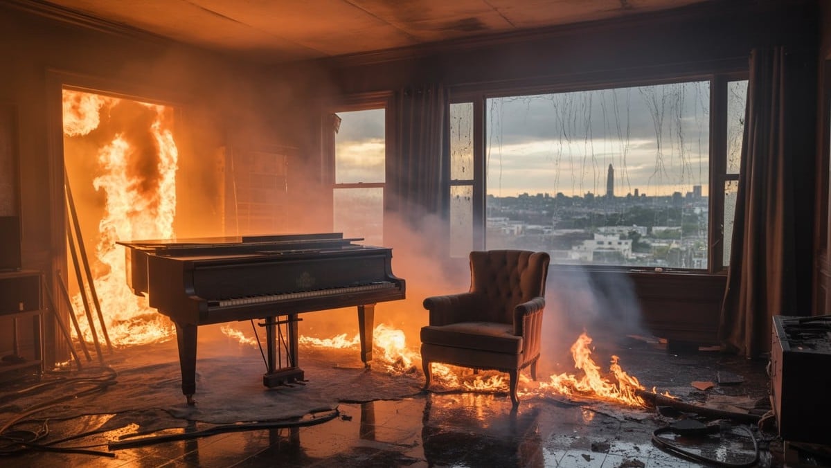 Incendie au sud-ouest de Toulouse : un appartement ravagé par les flammes à Saint-Martory
