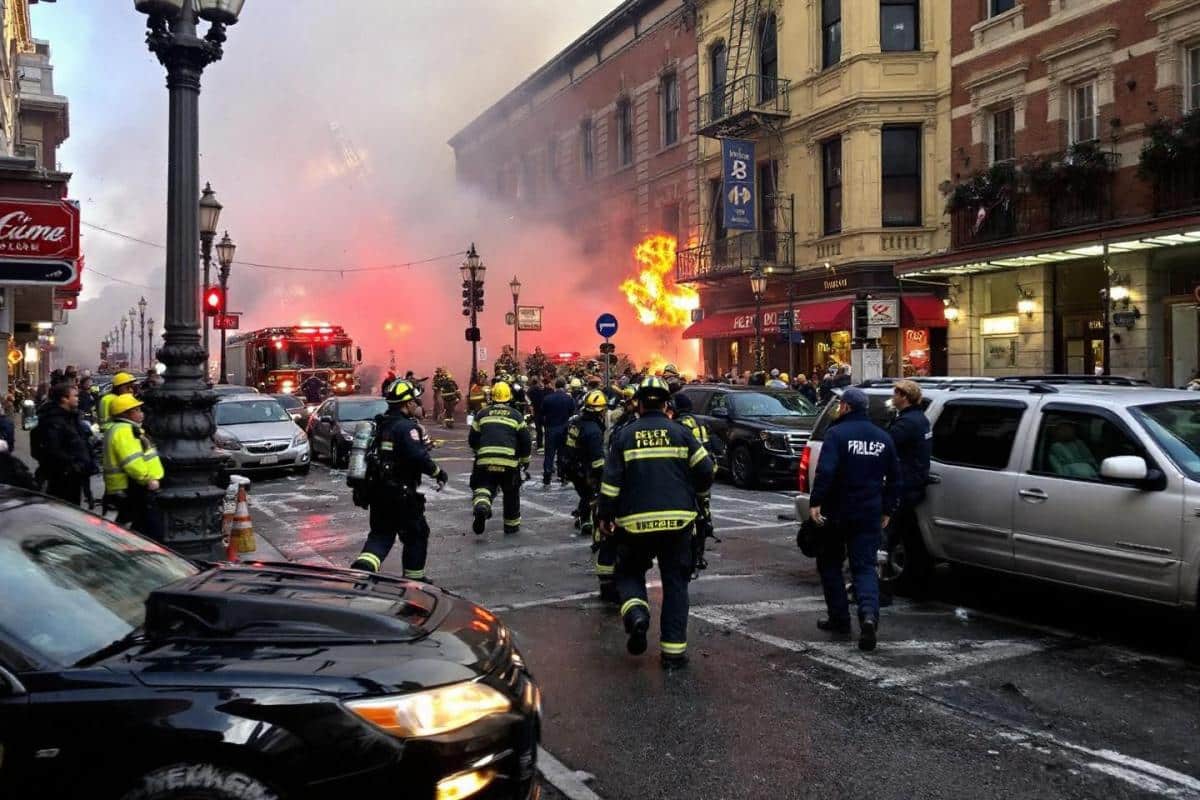 Incendie à Chambéry : plusieurs personnes intoxiquées par les fumées dans le centre ancien