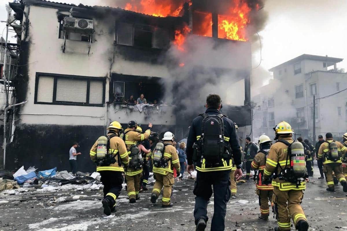 Incendie sur le chantier Grand Frais à Clichy : évacuation des résidents