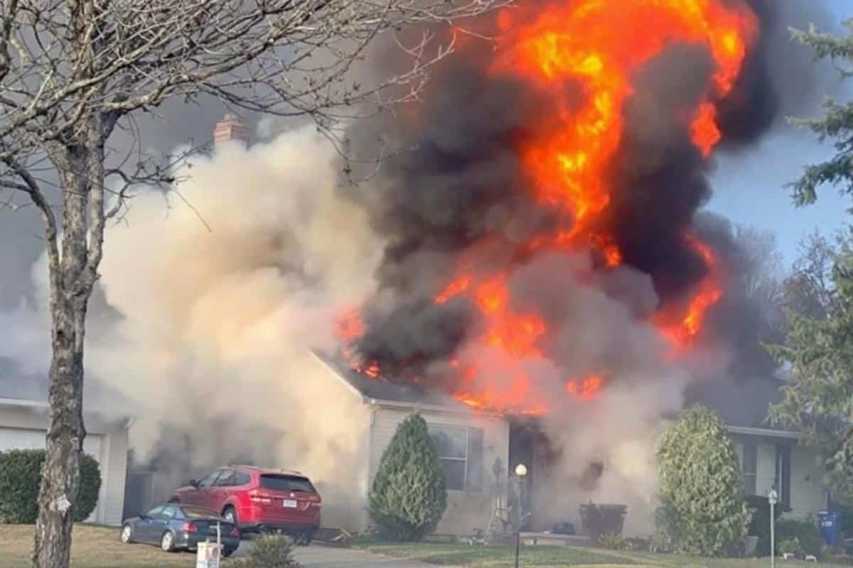 Incendie en Gironde : le plafond d'une maison de 140 m² prend feu