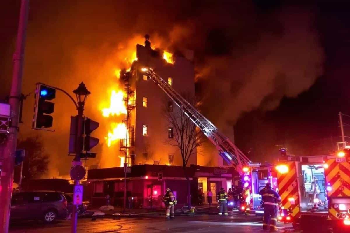 Incendie impressionnant à Nice : trois blessés dans un immeuble, le point sur la situation