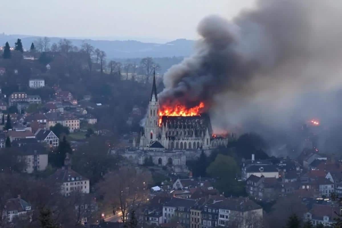 Incendie à Lourdes : 700 m² de toiture détruits, enquête en cours sur l'origine du feu