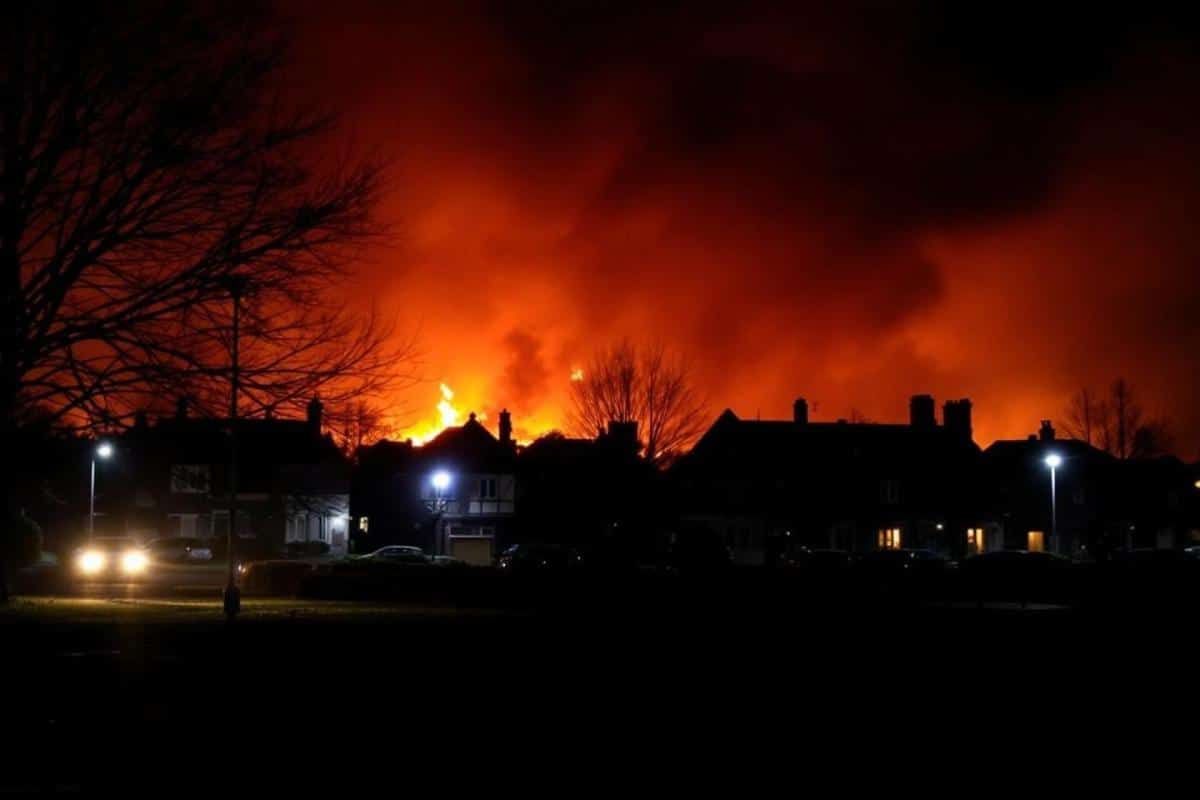 Incendie près de Bordeaux : une centaine d'habitants évacués