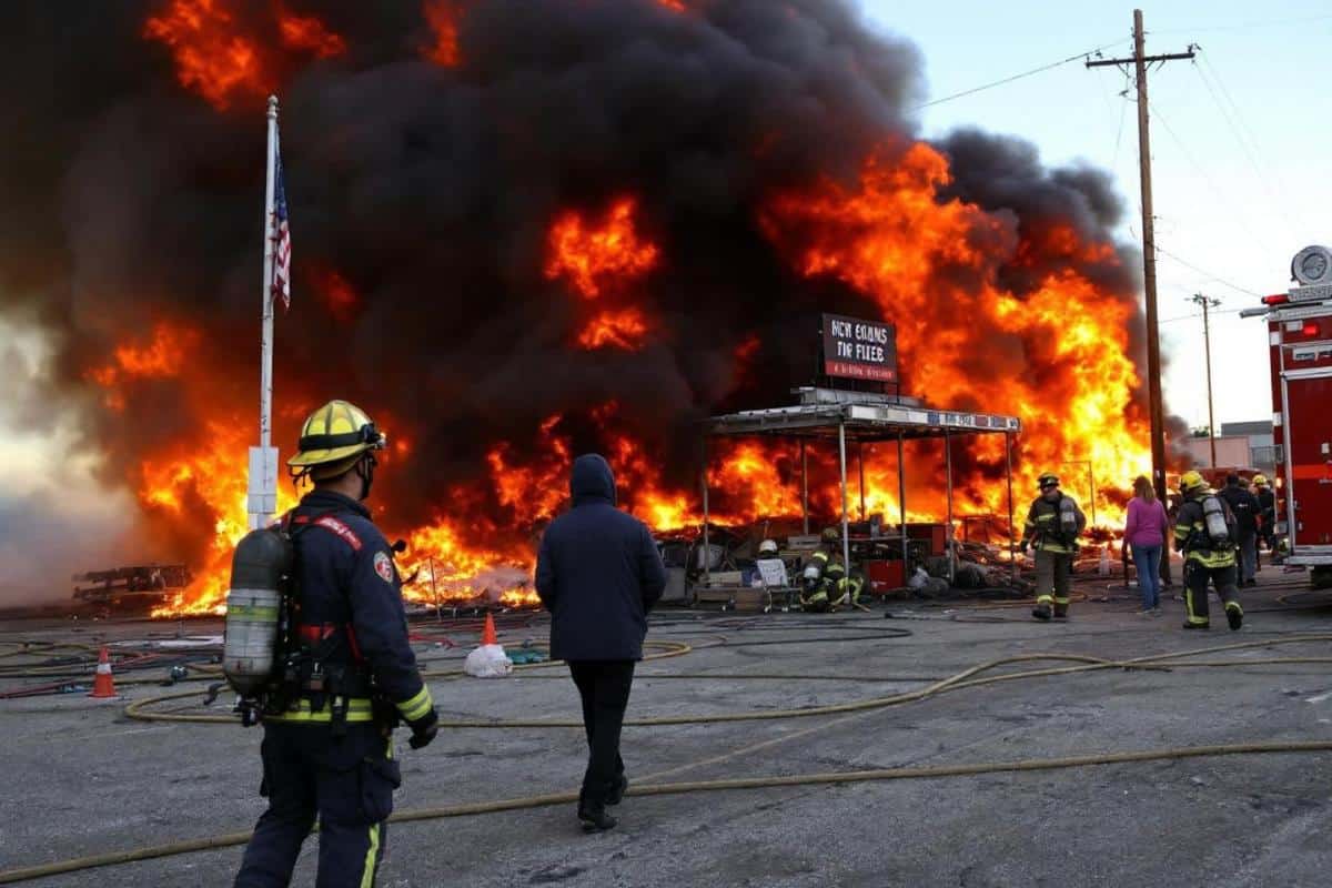Incendie à Rillieux-la-Pape lors d'un tournage : "un miracle" selon le maire