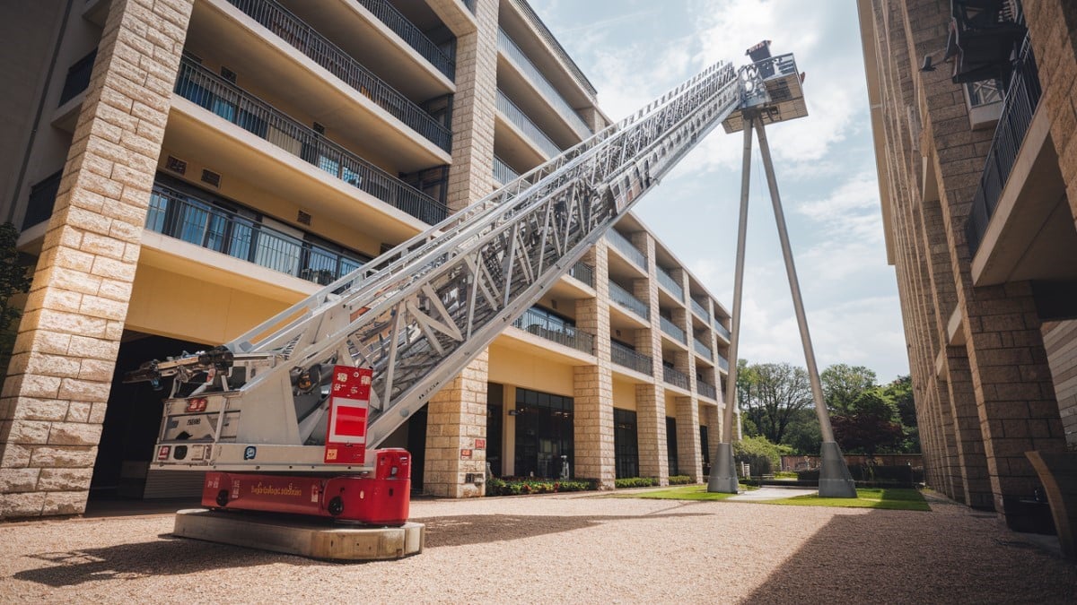 La grande échelle des pompiers de Saumur : une révolution technologique pour les interventions d’urgence