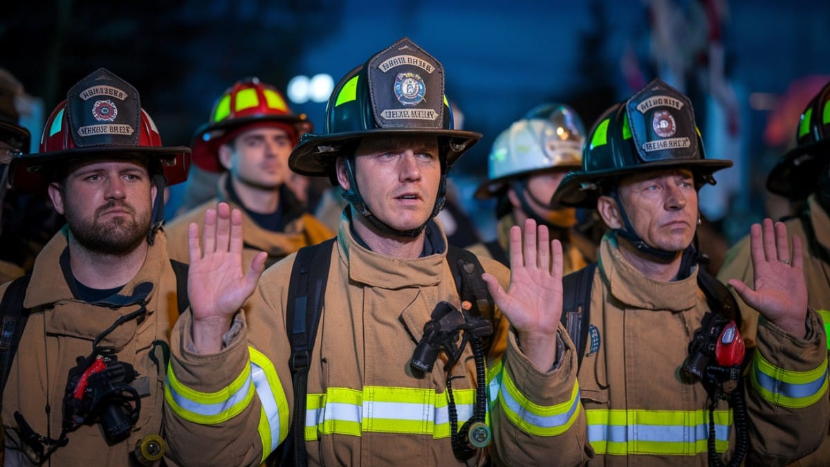 Les pompiers illuminent Lyon : protestations et projections marquent la Fête des Lumières