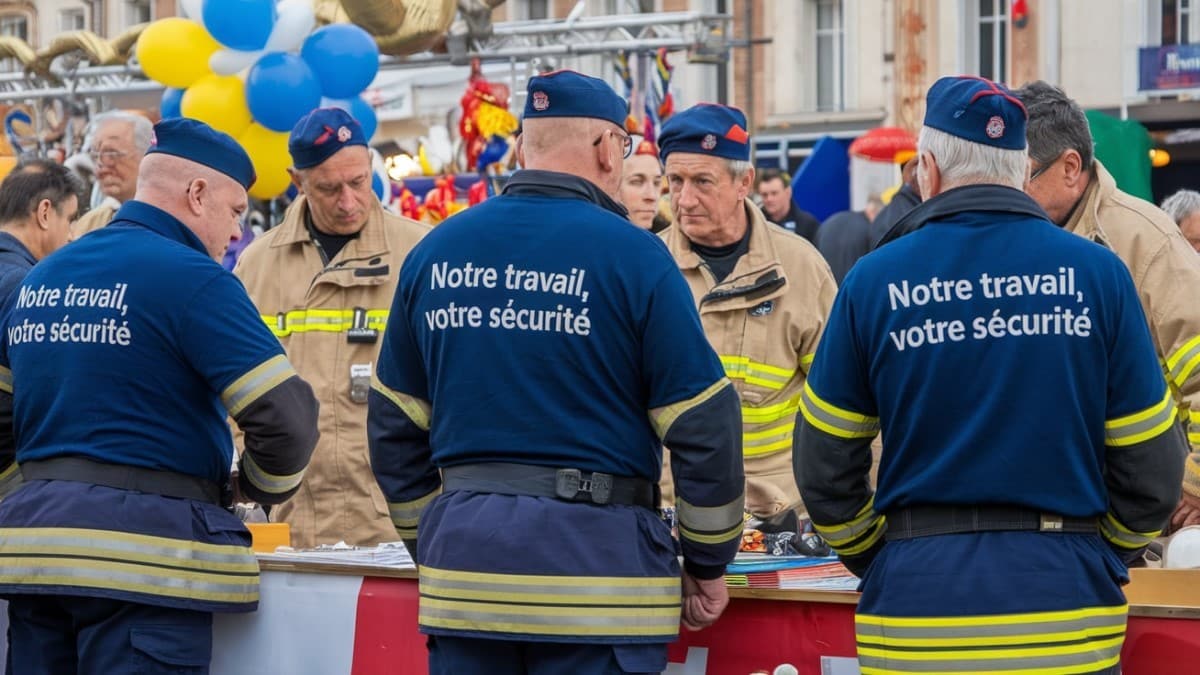 Les sapeurs-pompiers du Calvados recrutent à la Foire internationale de Caen