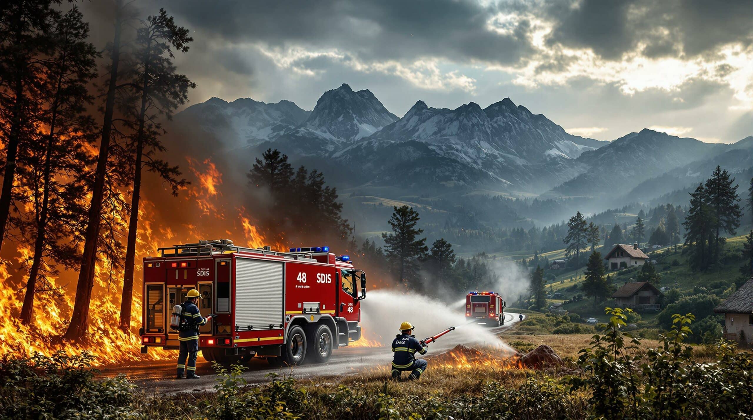 Lozère : le SDIS 48 à votre service