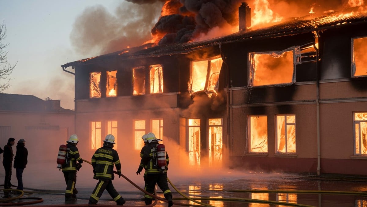 Maison de retraite en feu dans le Gers : 25 camions et 70 pompiers mobilisés d’urgence