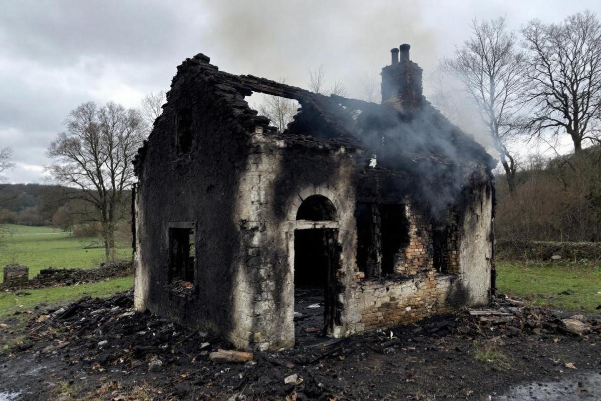 Une maison ravagée par un incendie en Dordogne, pas de blessé