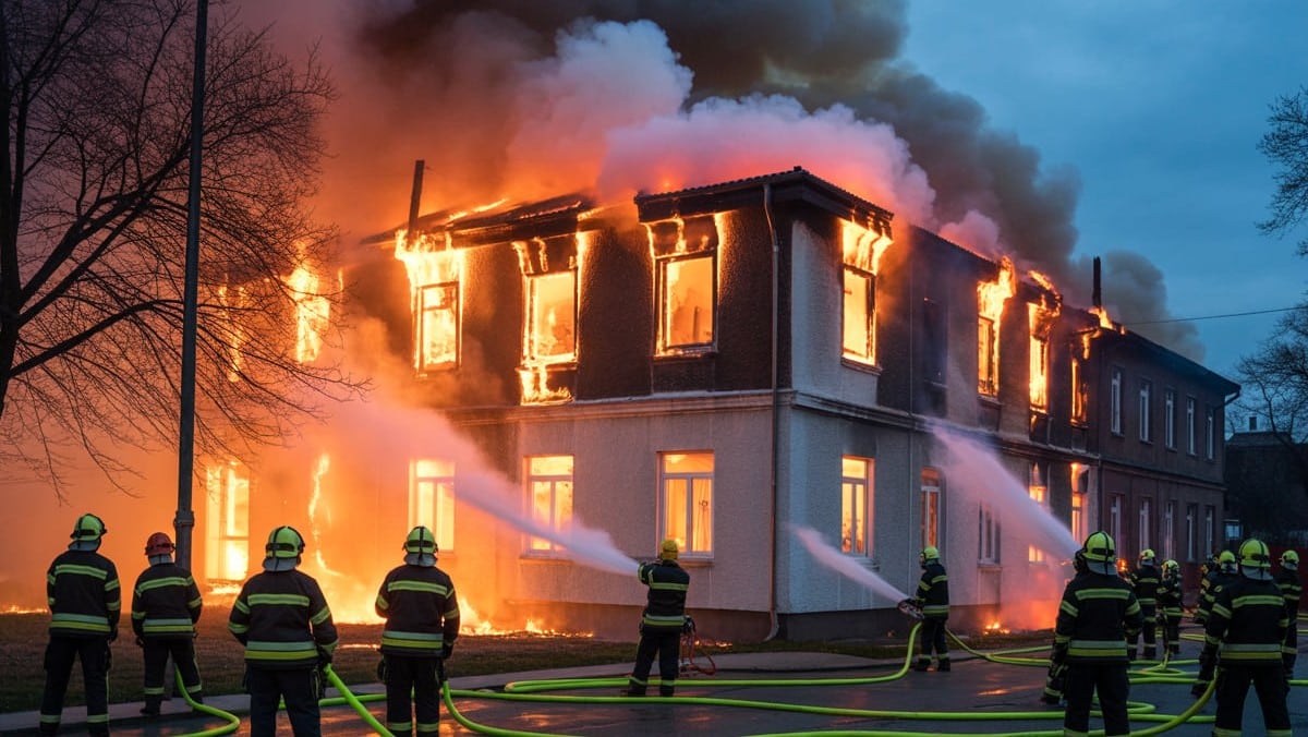 Métropole de Lyon : un feu d’appartement à Feyzin nécessite l’intervention de 26 pompiers