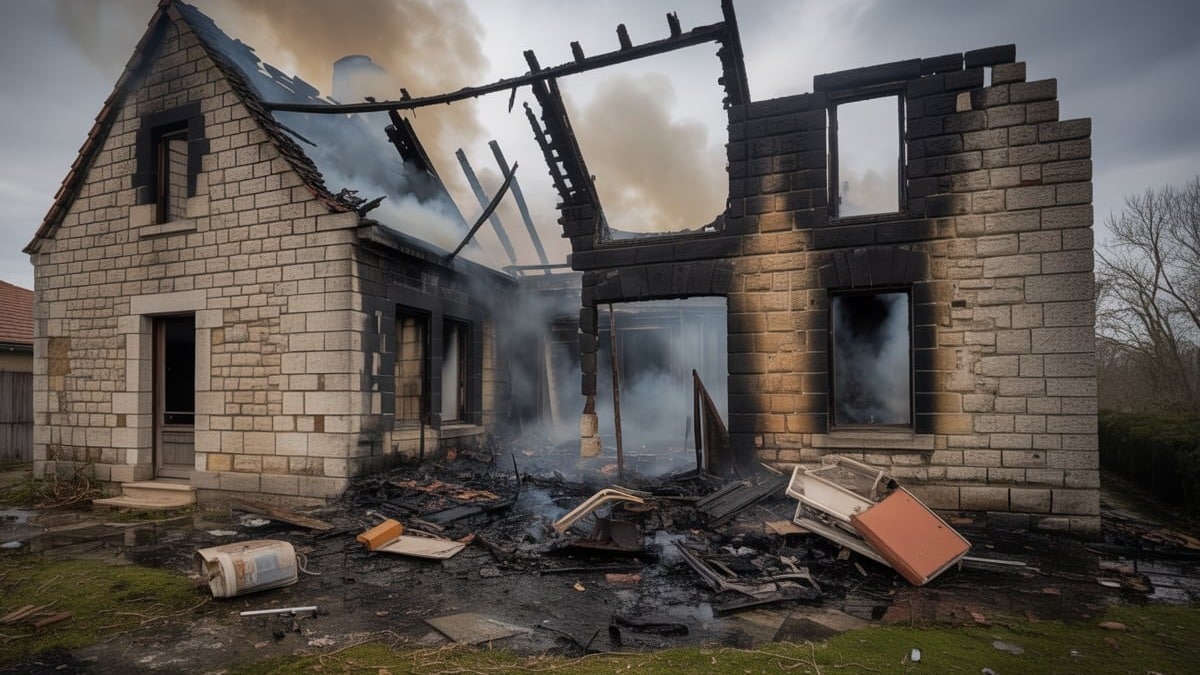 Miramont-de-Quercy : une maison en rénovation détruite par un incendie