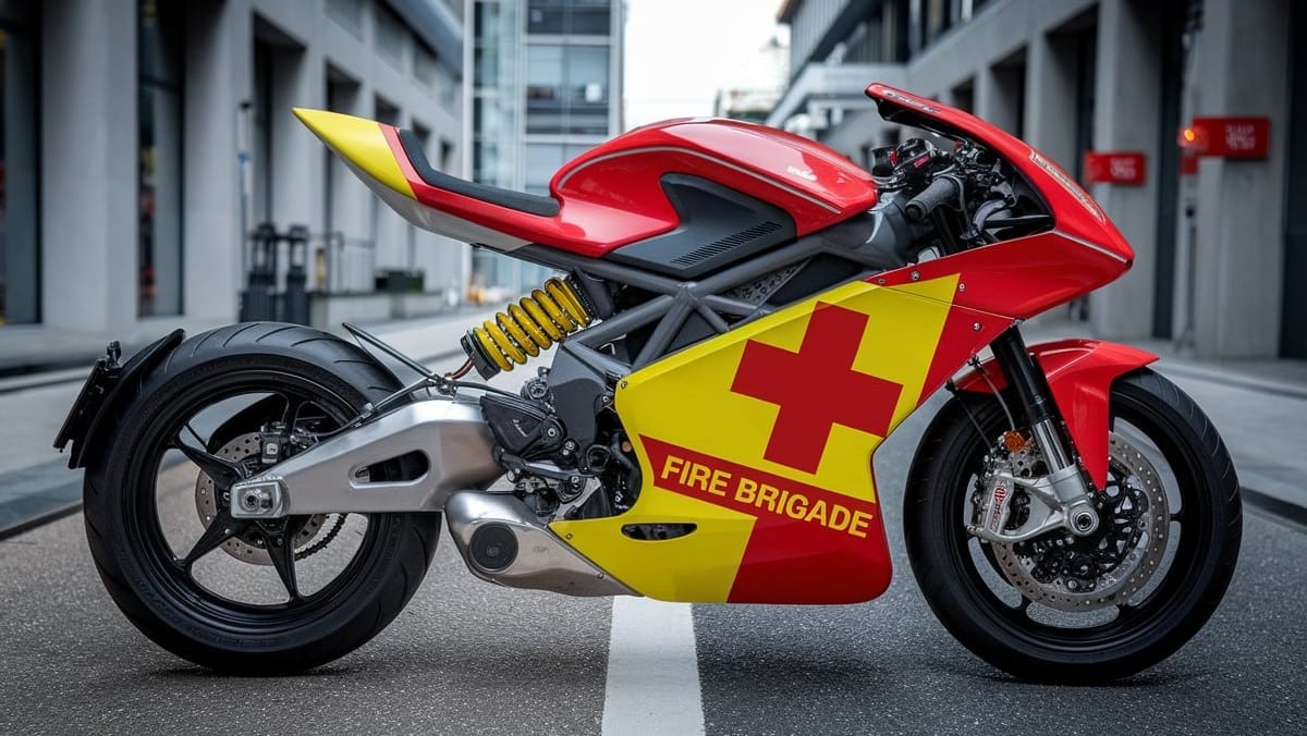 Les motos électriques chez les pompiers : une solution d'avenir ?