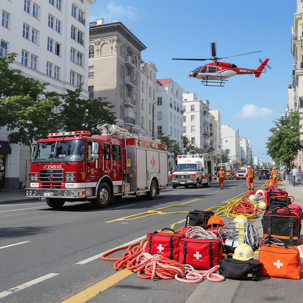 Quels sont les moyens matériels de la protection civile ?