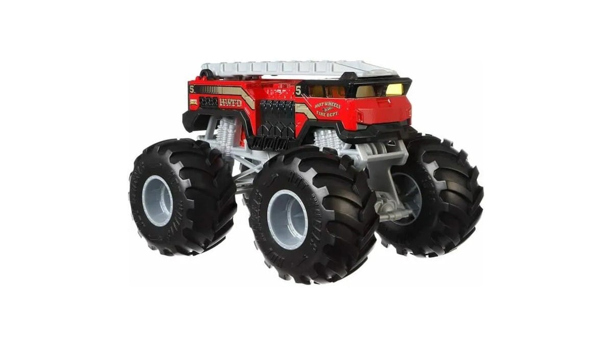 Quel est le nom du monster truck pompier ?