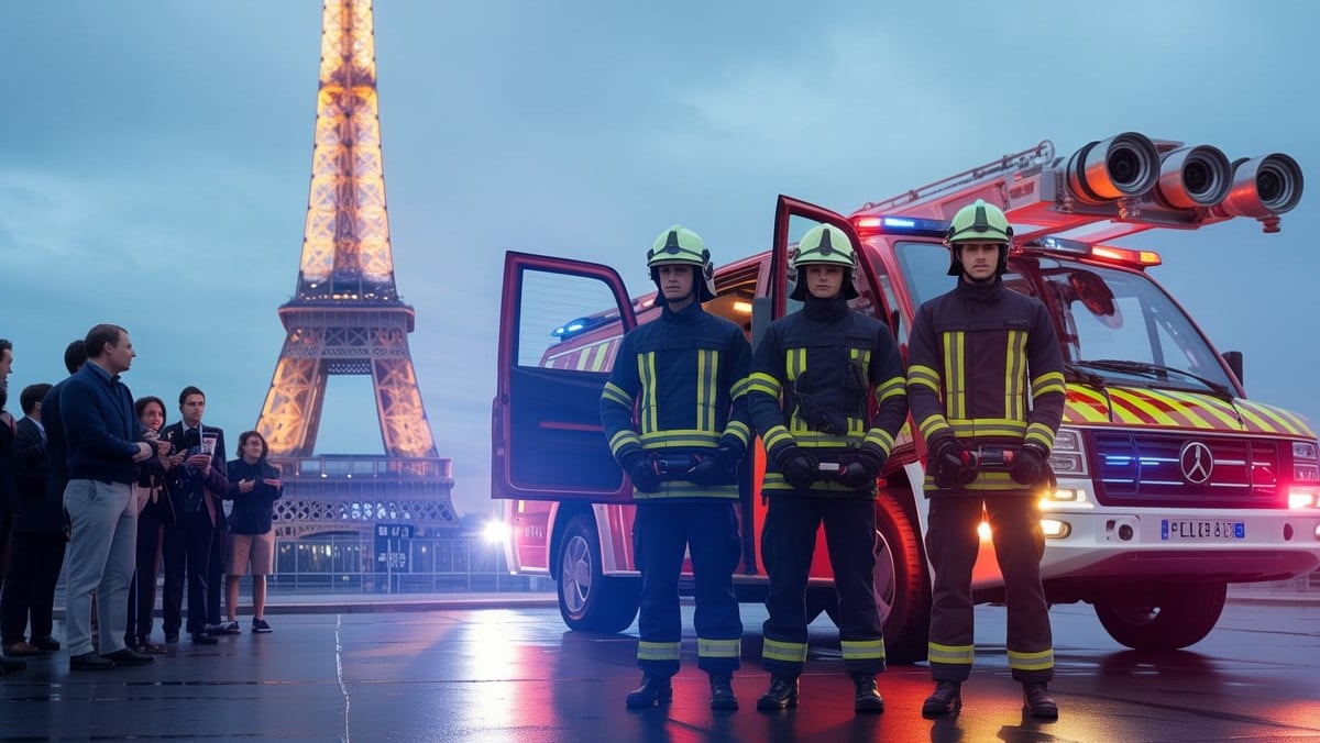 Paris : les pompiers dévoilent une technologie inédite pour éteindre les incendies