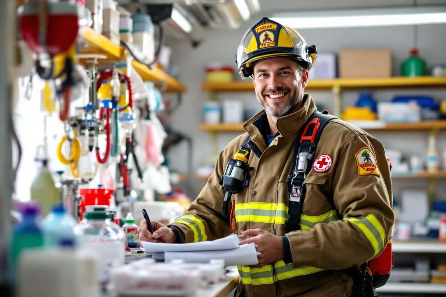 Pharmacien de sapeurs-pompiers : formation, concours et carrière professionnelle ou volontaire