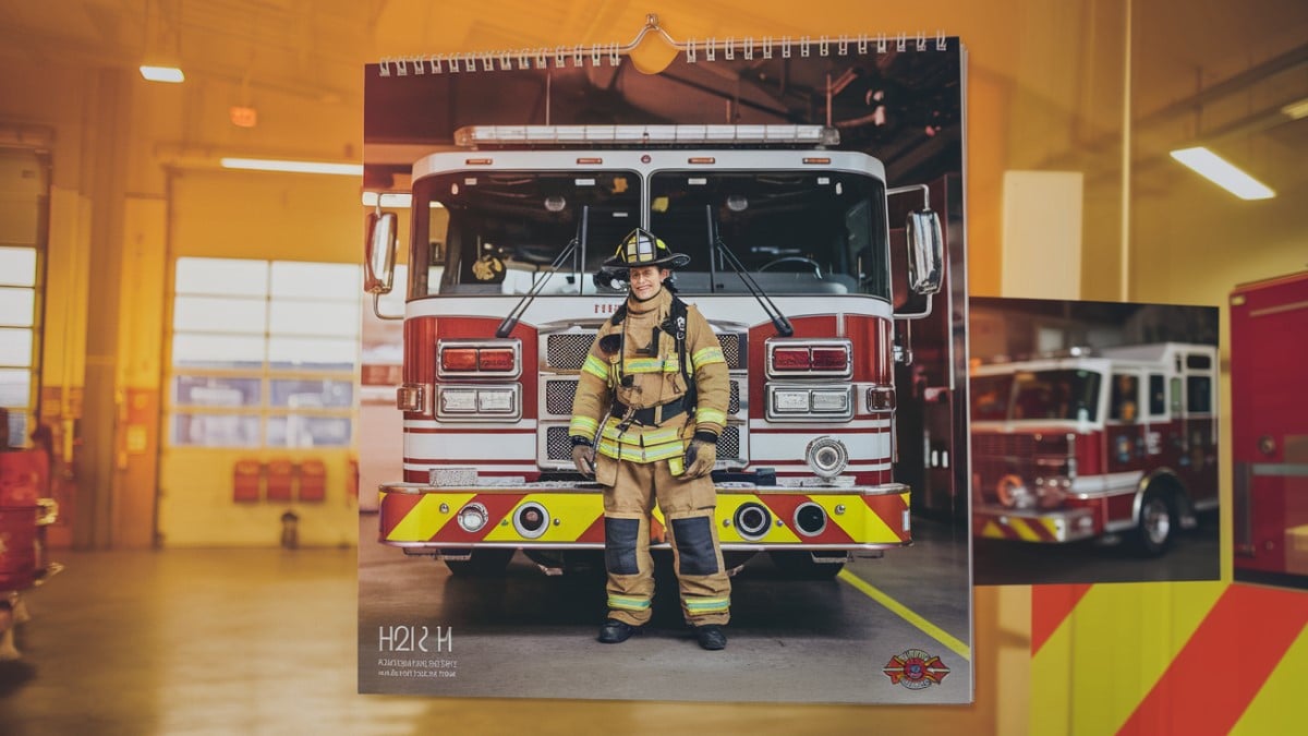 Ploërmel en finale du concours des plus beaux calendriers des pompiers de France